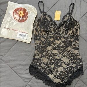Black Lace Bodysuit